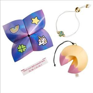 Set of (3) Lucky Fortune charm bracelets. NEW